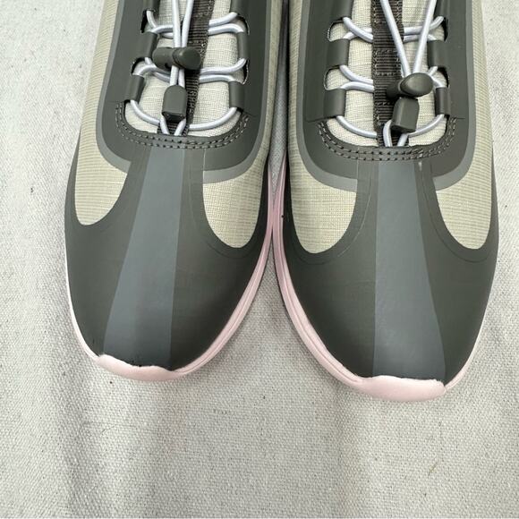 Vionic Guinn Bungee Lace Waterproof sneaker Grey Blush size 10 comfort New - Picture 3 of 16